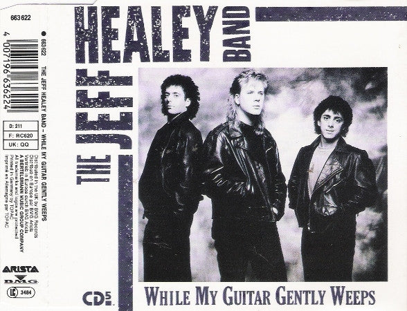 The Jeff Healey Band : While My Guitar Gently Weeps (CD, Maxi)