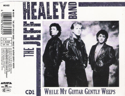 The Jeff Healey Band : While My Guitar Gently Weeps (CD, Maxi)