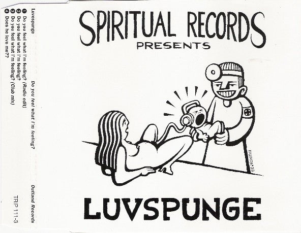 Luvspunge : Do You Feel What I'm Feeling? (CD, Maxi)