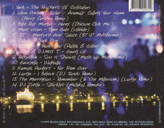 DJ Tiësto : In Search Of Sunrise (CD, Comp, Mixed)