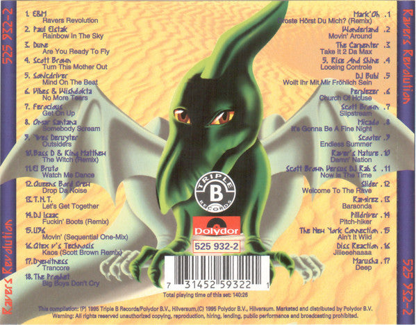 Revolution Team : Ravers Revolution (2xCD, Comp)