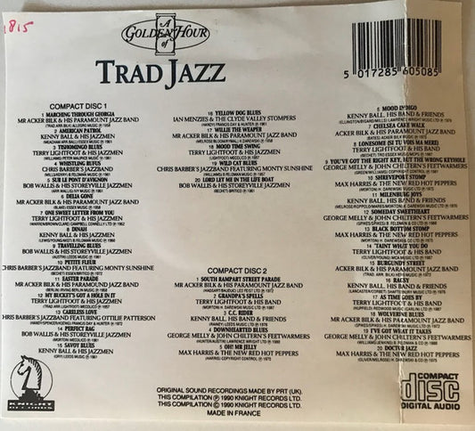 Various : A Golden Hour Of Trad Jazz (2xCD, Comp)