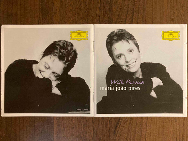 Maria João Pires : With Passion (2xCD, Comp)