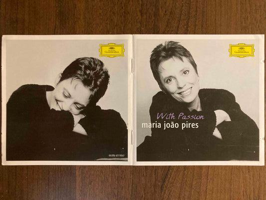 Maria João Pires : With Passion (2xCD, Comp)