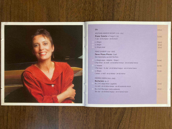 Maria João Pires : With Passion (2xCD, Comp)
