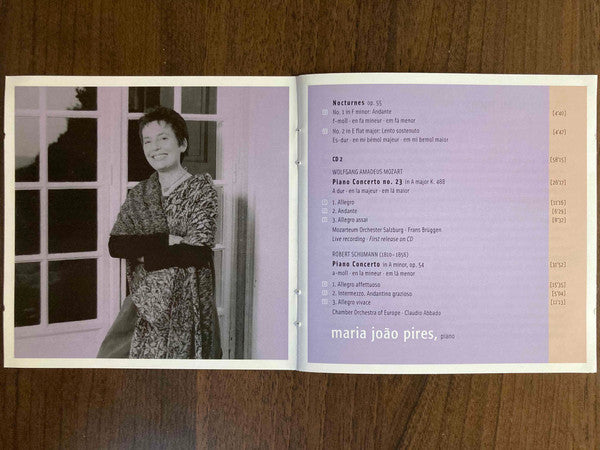 Maria João Pires : With Passion (2xCD, Comp)