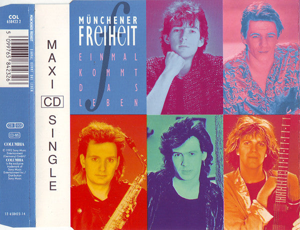 Münchener Freiheit : Einmal Kommt Das Leben (CD, Maxi)