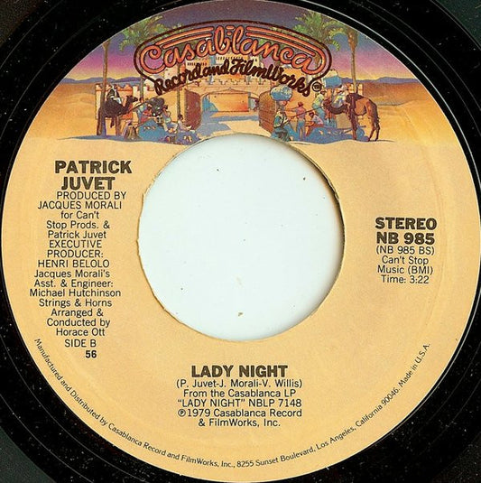 Patrick Juvet : Swiss Kiss (7")