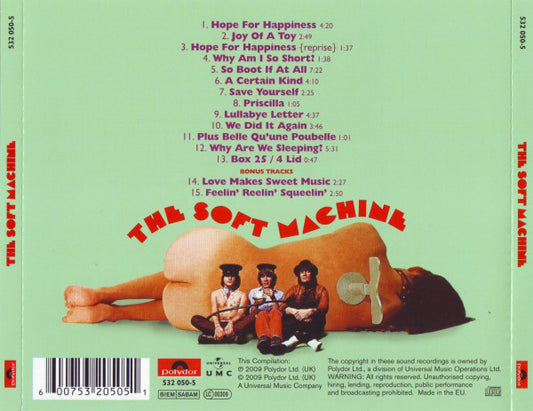 Soft Machine : The Soft Machine (CD, Album, RE, RM, EDC)