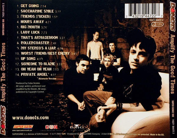 Donots : Amplify The Good Times (CD, Album)