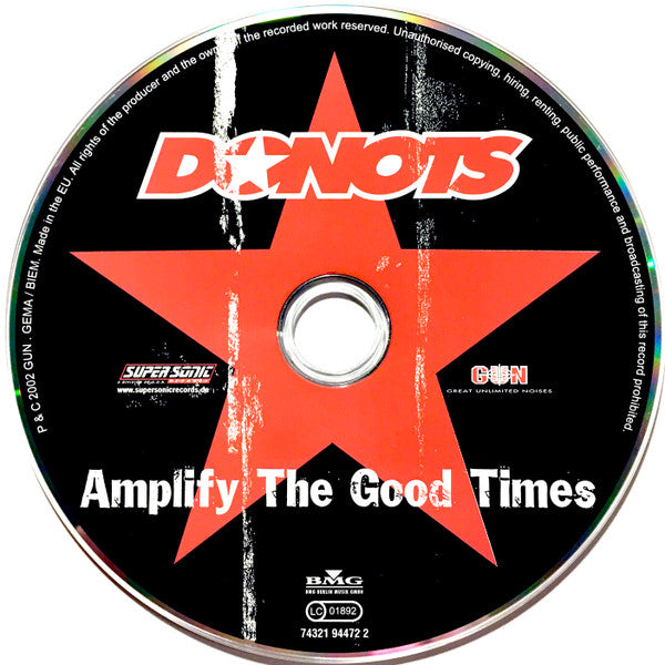 Donots : Amplify The Good Times (CD, Album)