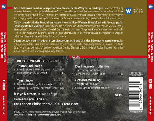 Richard Wagner - Jessye Norman, London Philharmonic Orchestra, Klaus Tennstedt : Opera Scenes From Tristan Und Isolde, Tannhäuser, Der Fliegende Holländer, Götterdämmerung (CD, Album, RE)