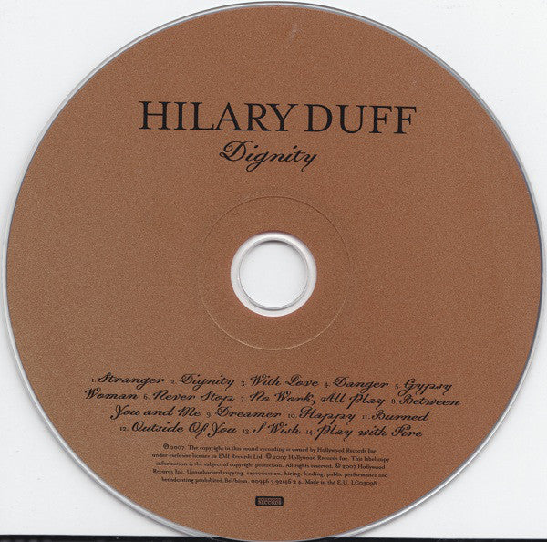 Hilary Duff : Dignity (CD, Album)