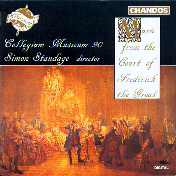 Collegium Musicum 90, Simon Standage : Music From The Court Of Frederick The Great (CD, Album)