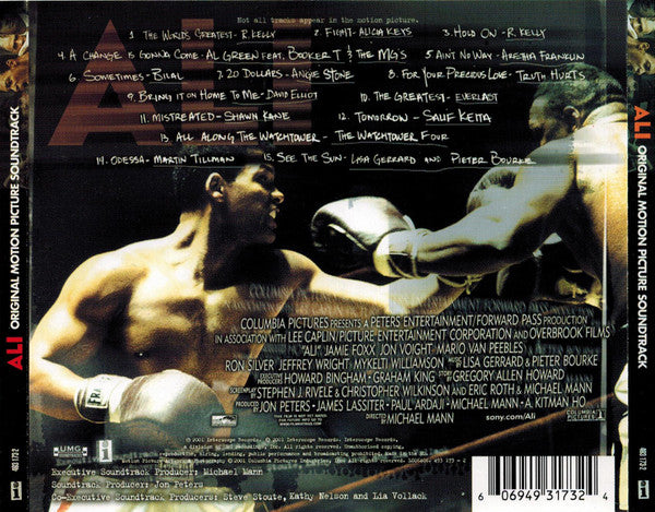Various : Ali (Original Motion Picture Soundtrack) (CD, Comp)