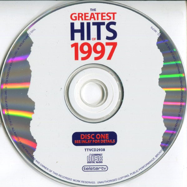 Various : The Greatest Hits Of 1997 (2xCD, Comp)