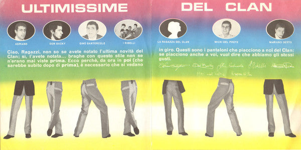 Adriano Celentano : E Voi Ballate / Due Tipi Come Noi / Sono Un Simpatico (7", Gat)