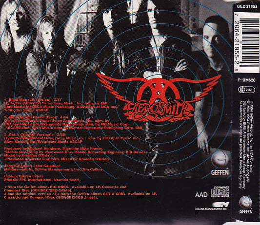 Aerosmith : Blind Man (CD, Maxi)