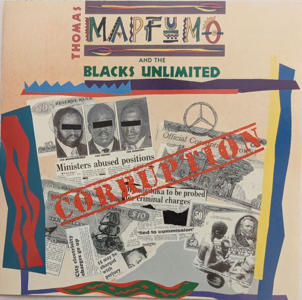 Thomas Mapfumo And The Blacks Unlimited : Corruption (CD, Album, RE)
