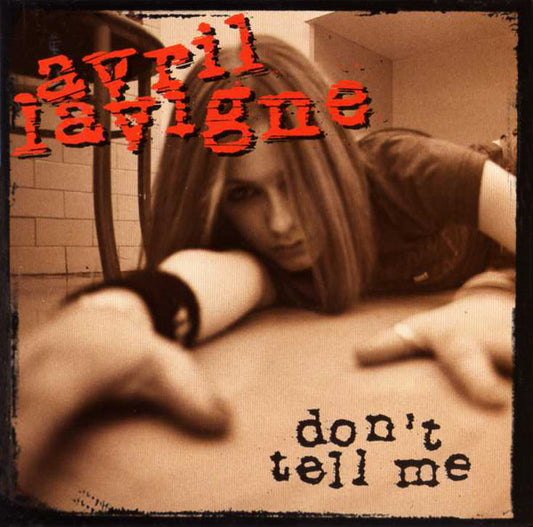 Avril Lavigne : Don't Tell Me (CD, Single, Promo)