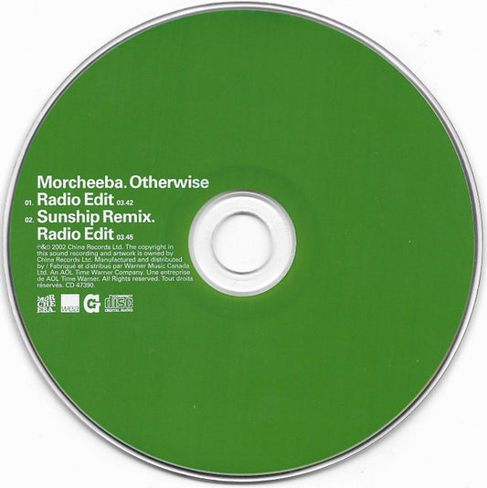 Morcheeba : Otherwise (CD, Single)