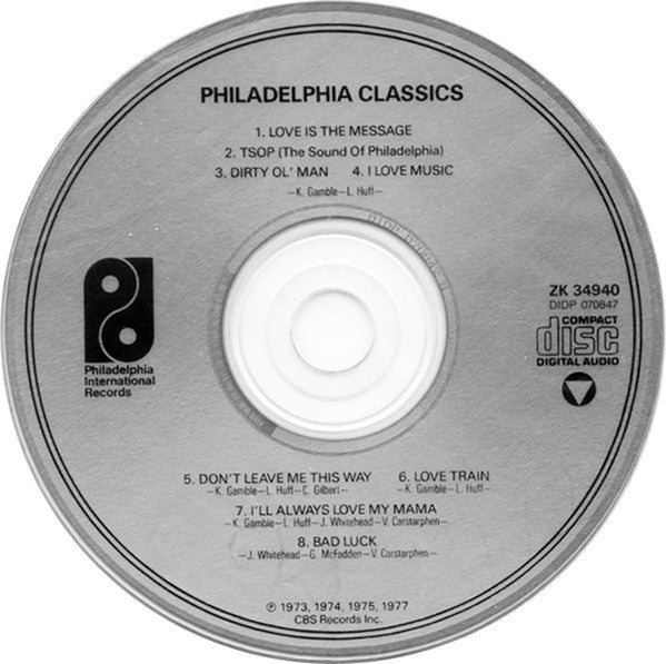 Various : Philadelphia Classics (CD, Comp, RE)