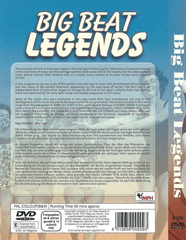 Various : Big Beat Legends (DVD-V)