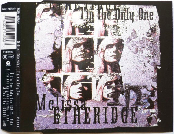Melissa Etheridge : I'm The Only One (CD, Single)
