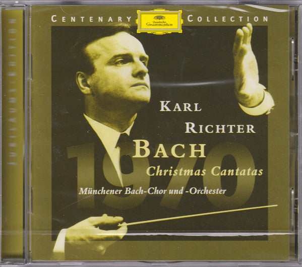 Johann Sebastian Bach, Karl Richter, Münchener Bach-Chor Und Münchener Bach-Orchester : Christmas Cantatas (CD, Comp, RM)