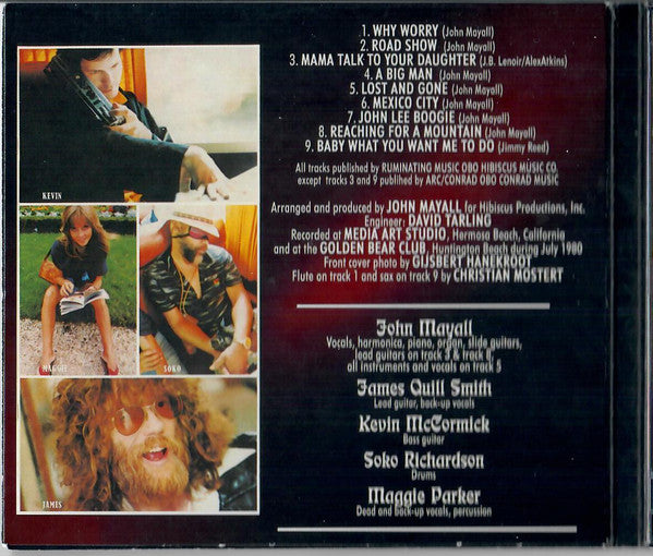 John Mayall : Road Show Blues (CD, Album, RE, dig)