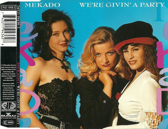 Mekado : We're Givin' A Party (CD, Single)