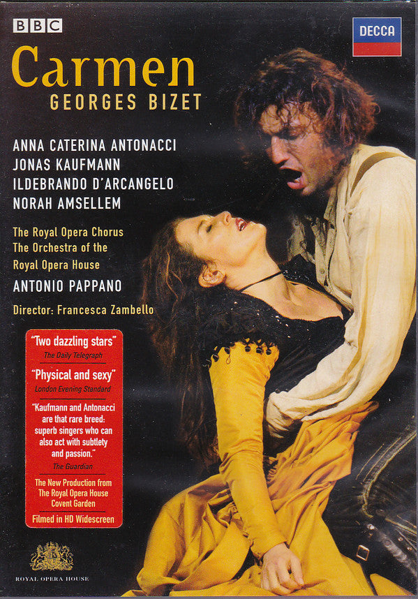 Georges Bizet / The Royal Opera Chorus*, The Orchestra Of The Royal Opera House* - Antonio Pappano : Carmen (DVD-V, Album, NTSC)