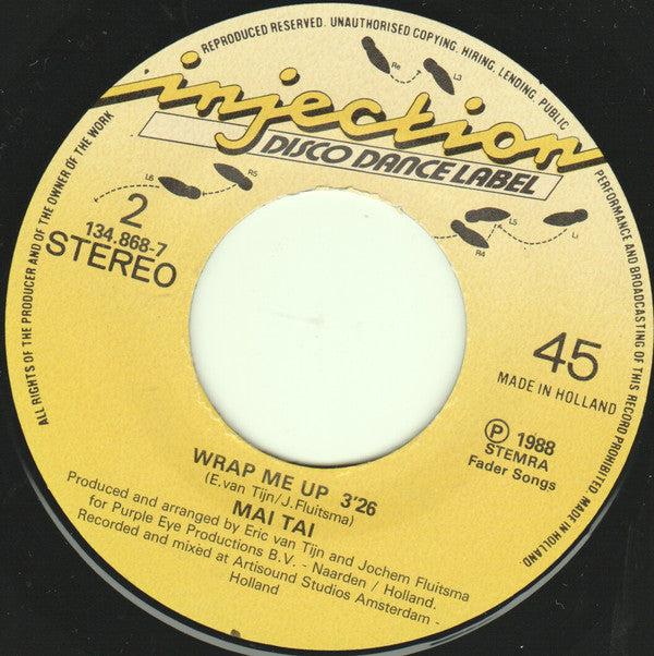 Mai Tai : Dance In The Light (7", Single)