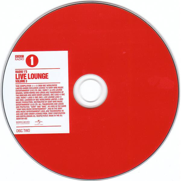 Various : Radio 1's Live Lounge Volume 3 (2xCD, Comp)