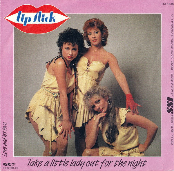 Lipstick (14) : Take A Little Lady Out For The Night (7", Single)