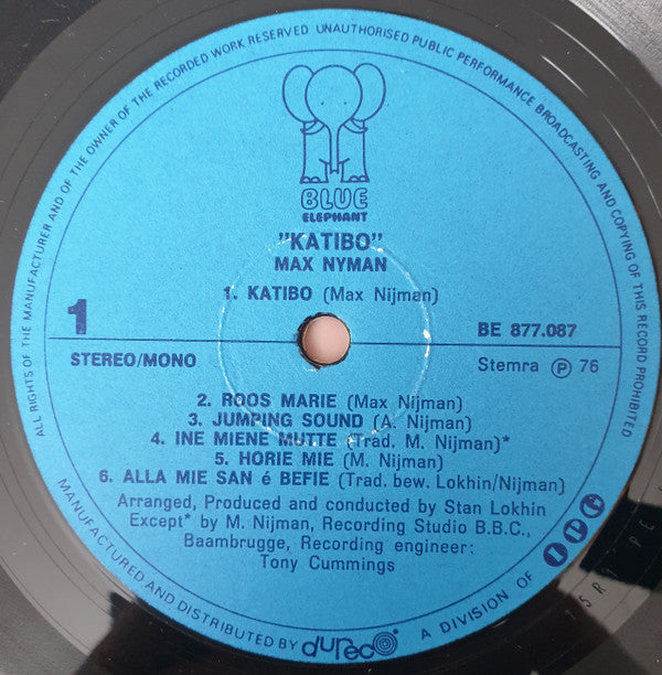 Max Nijman : Katibo (LP, Album)