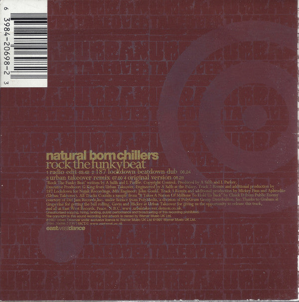 Natural Born Chillers : Rock The Funky Beat (CD, Single, Car)