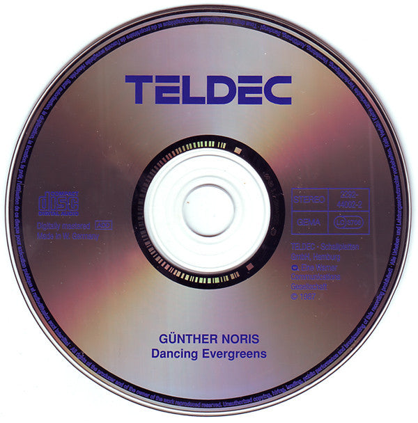 Günter Noris Und Sein Tanzorchester : Dancing Evergreens (CD, Comp)