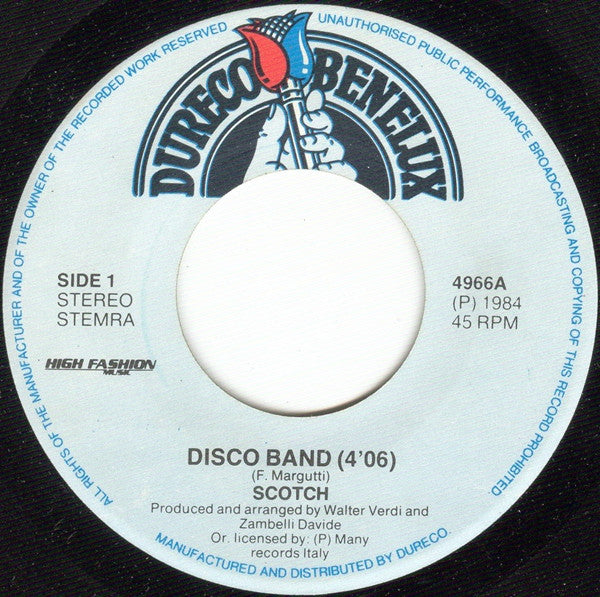 Scotch : Disco Band (7")