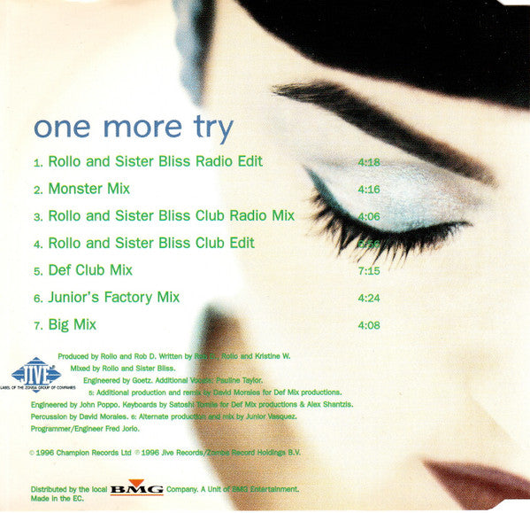 Kristine W : One More Try (CD, Maxi)