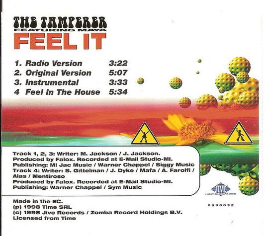 The Tamperer Featuring Maya : Feel It (CD, Maxi)
