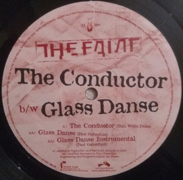 The Faint : The Conductor / Glass Danse (12")