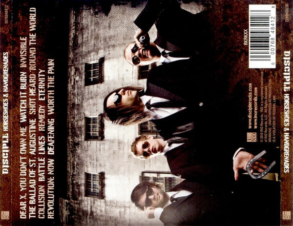Disciple (2) : Horseshoes & Handgrenades (CD, Album)
