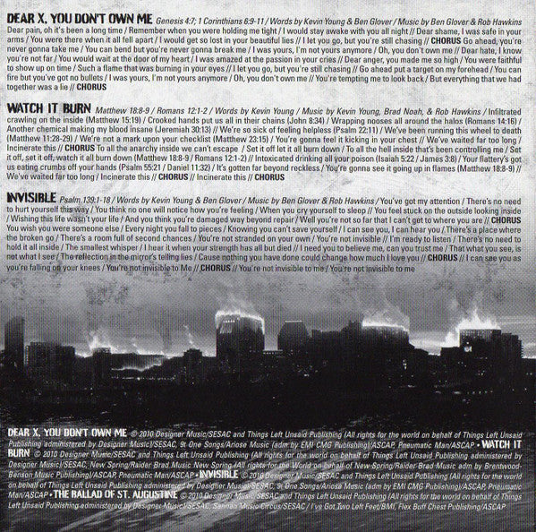 Disciple (2) : Horseshoes & Handgrenades (CD, Album)