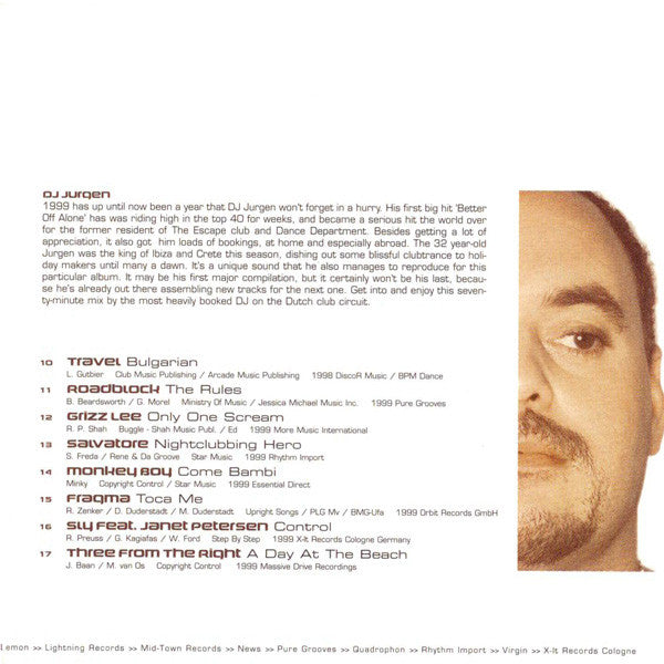 DJ Jurgen : Compiled & Mixed Vol. 1 (CD, Comp, Mixed)