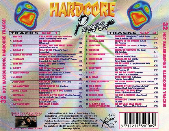 Various : Hardcore Power (32 Hot Bassbumping Hardcore Tracks!) (2xCD, Comp)