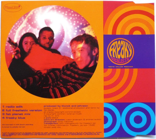 Freaky Realistic : Something New (Cosmic Love Vibes) (CD, Maxi)