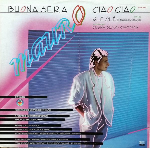 Mauro (3) : Buona Sera - Ciao Ciao (12", Maxi)