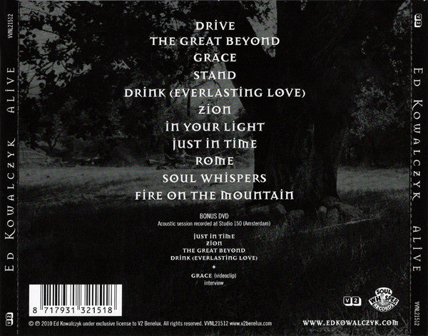 Ed Kowalczyk : Alive (CD, Album + DVD-V + Ltd)