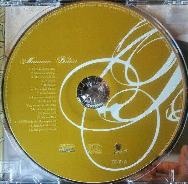 Mariana Baltar : Uma Dama Também Quer Se Divertir (CD, Album)